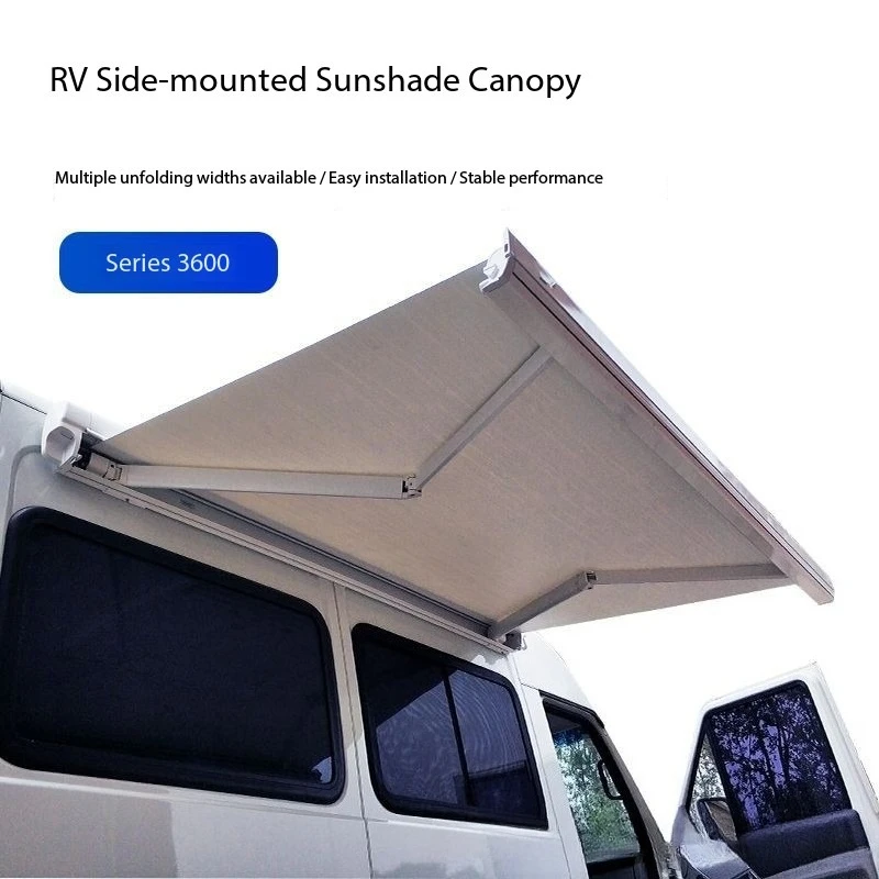 RV awning side car awning telescopic trailer side tent side tent RV modification supplies Daquan