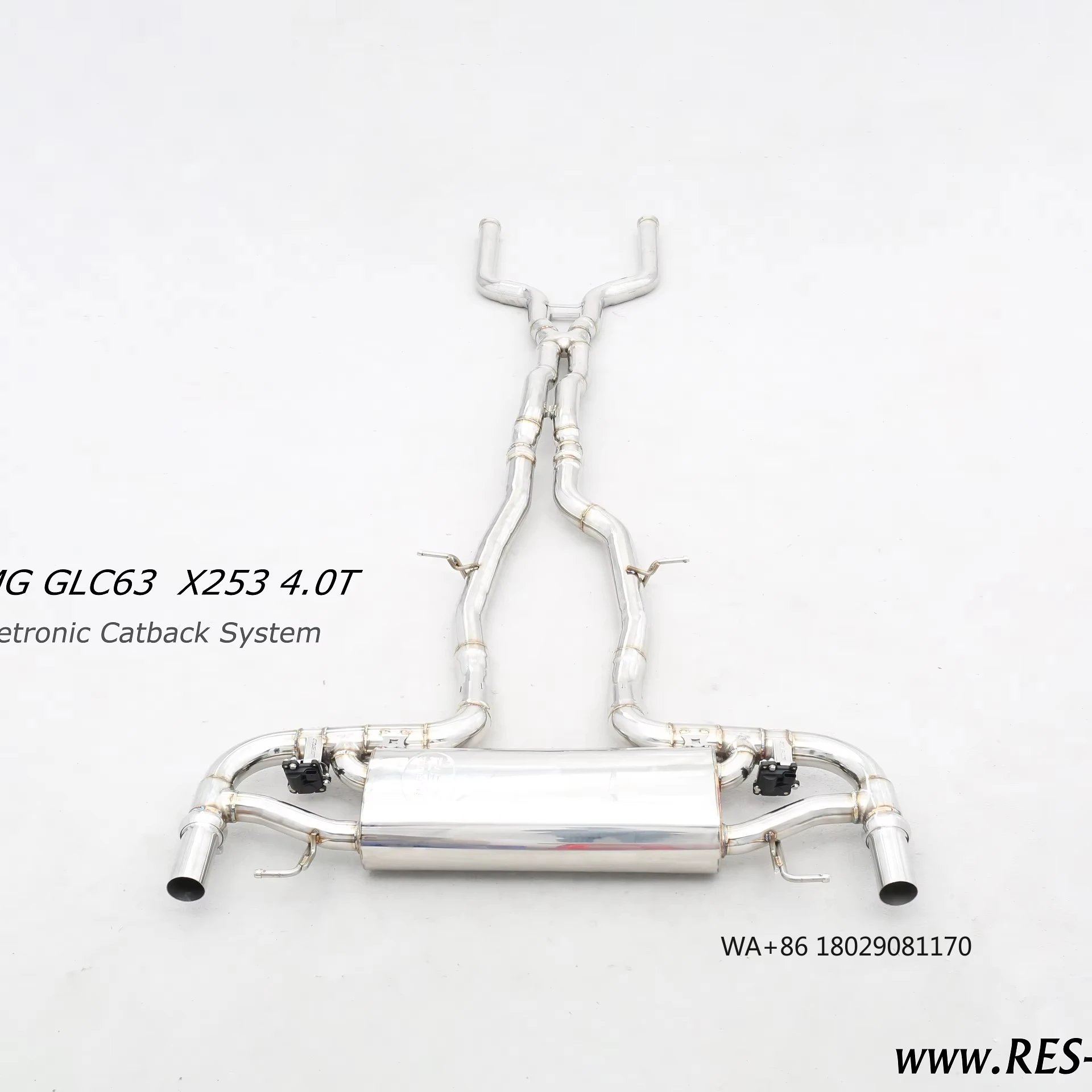 

Выхлопная система Valvetronic Catback из титановой нержавеющей стали RES для X2 M35i, 1,5 мм, с зеркально полированным коллектором и даунпайпом