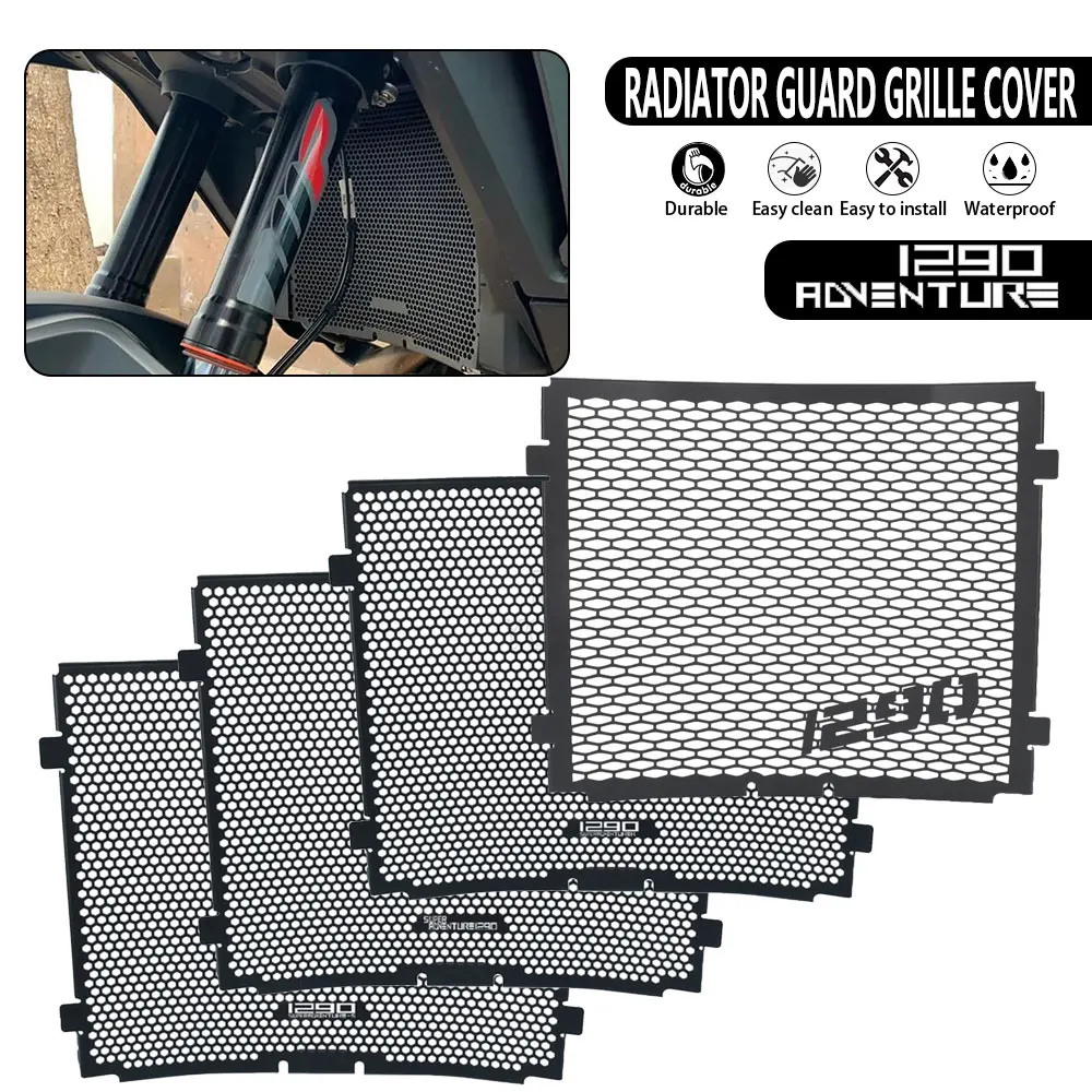

For KTM 1290 Super Adventure S R 2017 2018 2019 2020 Motorcycle Accessories Radiator Grille Guard Cover Oil Cooler Protection