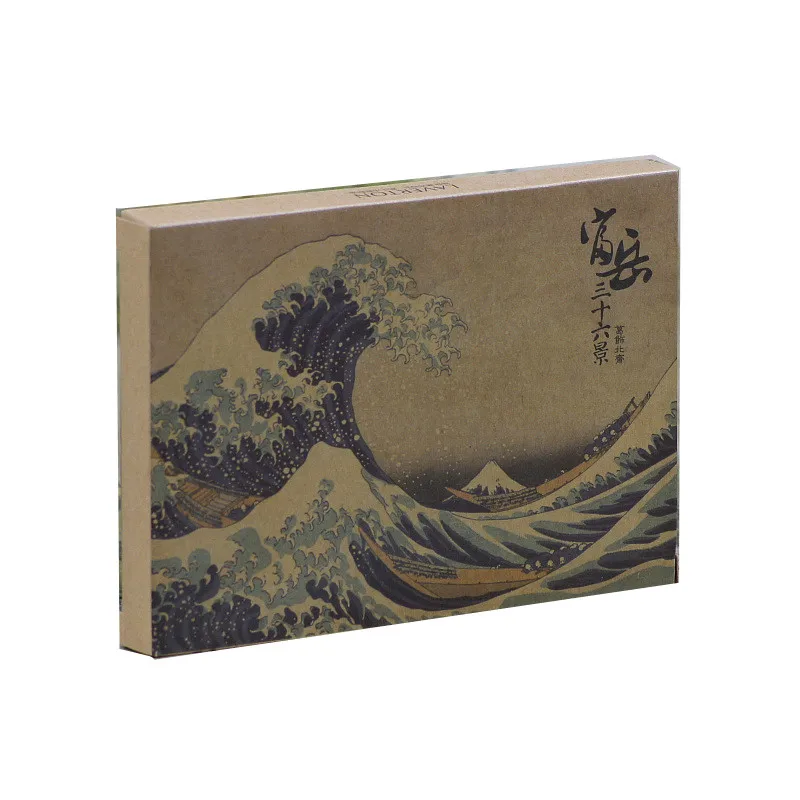 36 Blatt ukiyo-e schwimmende Welt Postkarten Kraft papier Kunst Malerei Grußkarten Weihnachten Geburtstag Geschenk Nachricht Postkarte