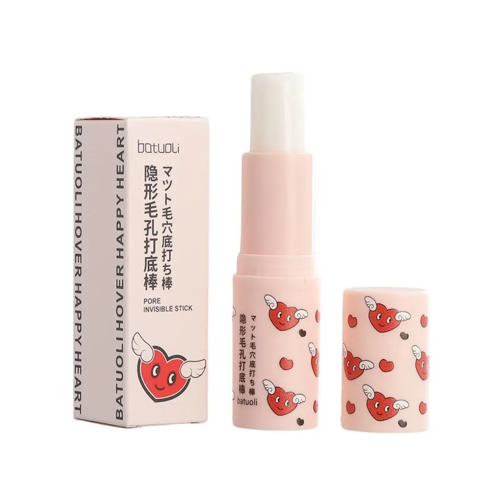 Invisible Pore Primer Stick, impermeável, controle de óleo, maquiagem fina, base de primer, isolamento de linhas, borracha facial, S R7m5