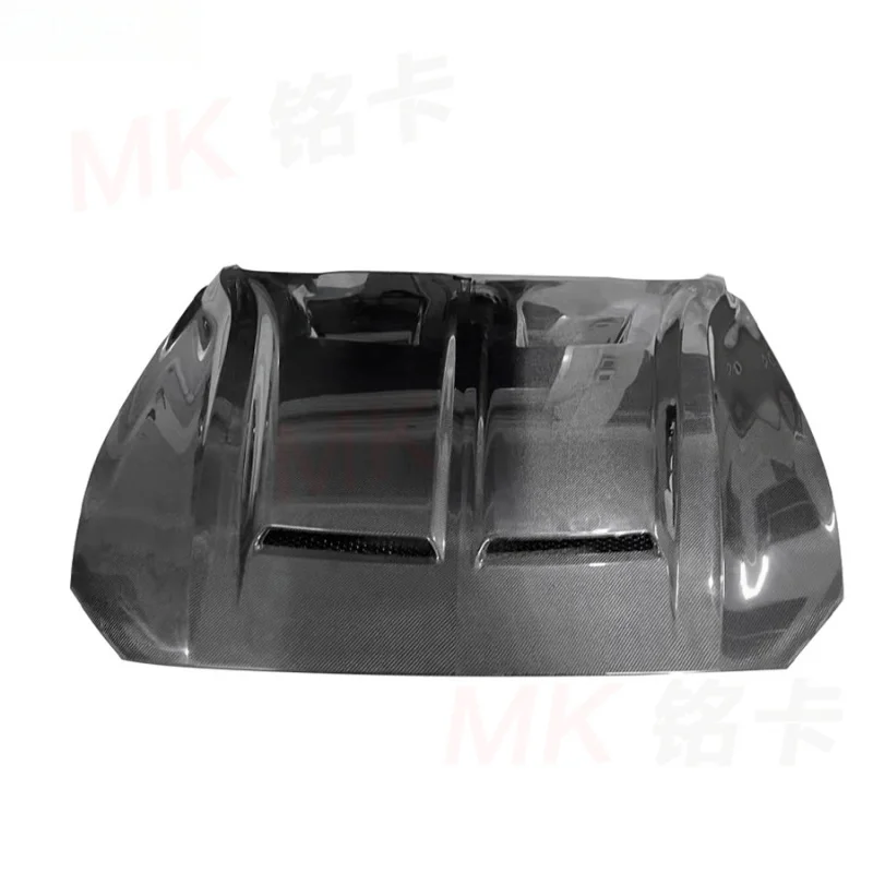 Adatto per cofano anteriore motore in fibra di carbonio Ford Mustang Super Snake 2018-2021