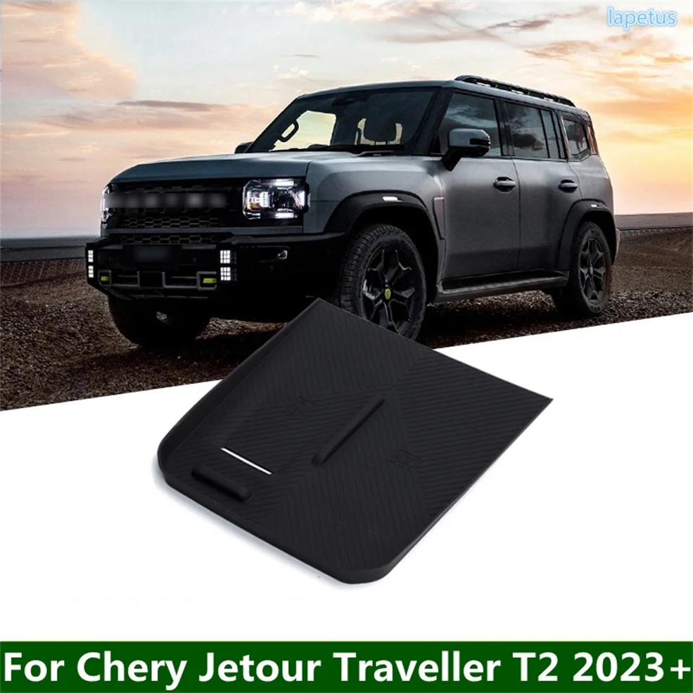 

Car Wireless Phone Charging Decoration Silicone Non-slip Anti-Skid Pad Silica gel Cover For Chery Jetour Traveller T2 2023 2024