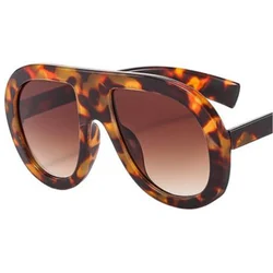 Occhiali da sole Color caramella occhiali da sole con personalità Unisex occhiali anti-uv occhiali da vista a raggio singolo montatura Oversize Google