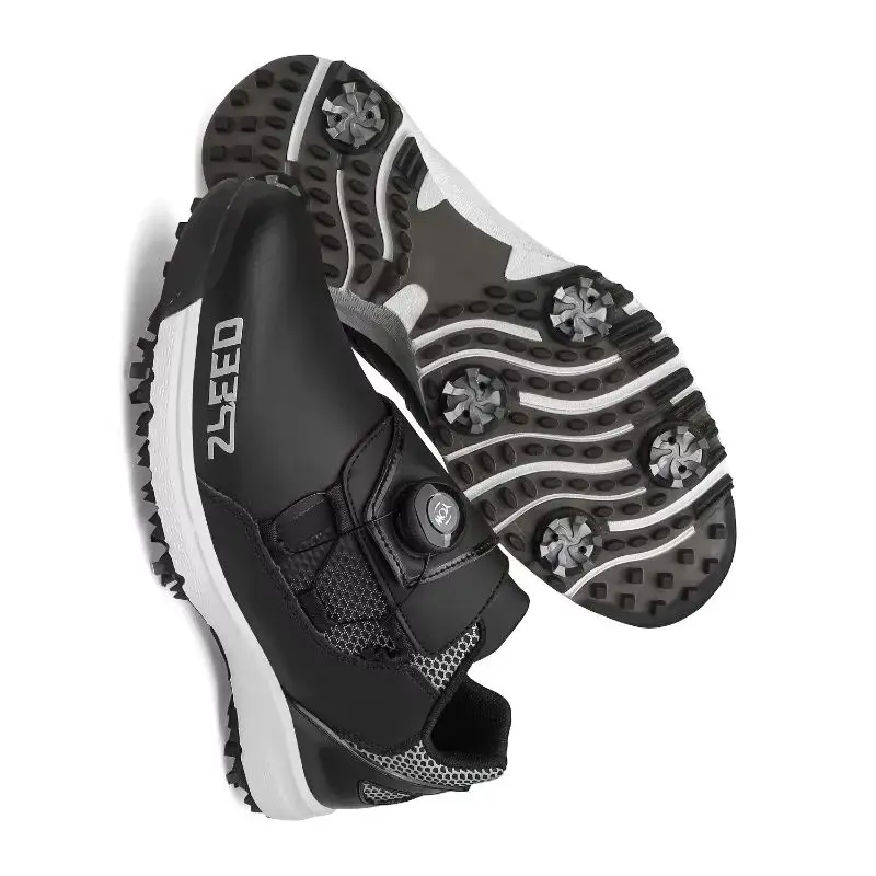 

Профессиональная обувь для гольфа с шипами, мужская роскошная прогулочная обувь для игроков в гольф, прогулочная обувь