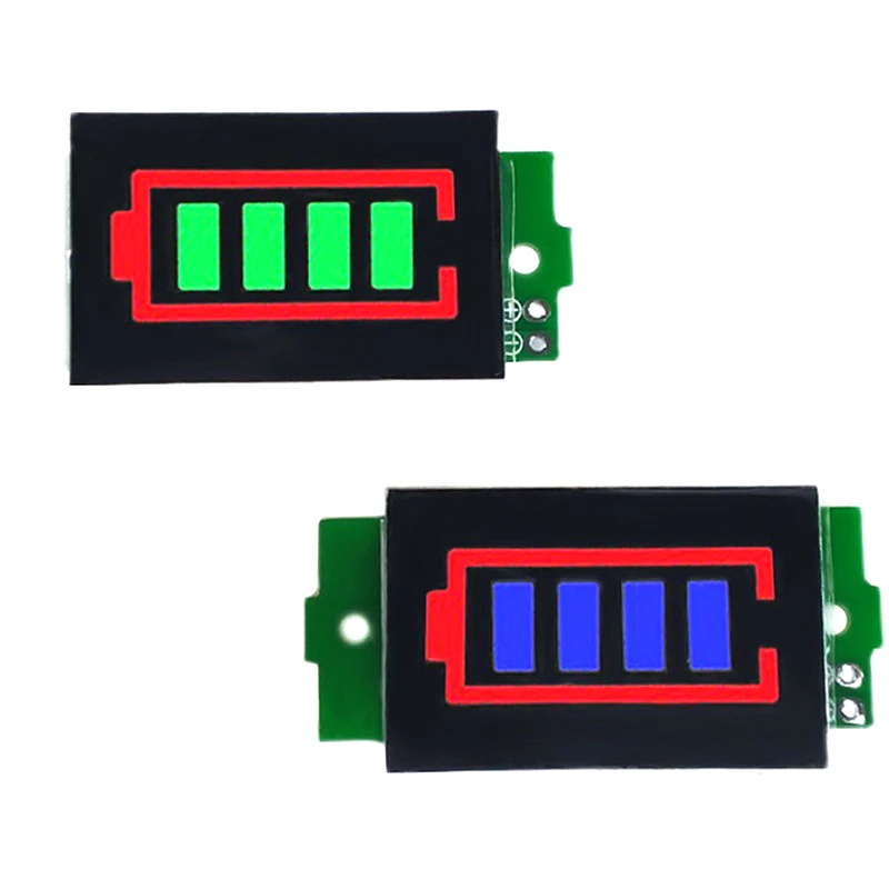 1S 2S 3S 4S 5S 6S 8S Lithium Battery Capacity Charge Indicator Display Module 3-34V 5mA Electric Vehicle Battery Power Tester