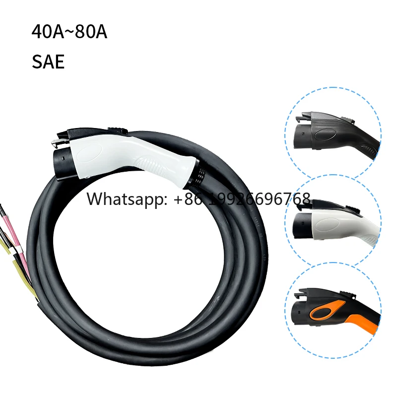 

Зарядное устройство для электромобилей J1772, тип 1, 40А~80А, оптовая продажа