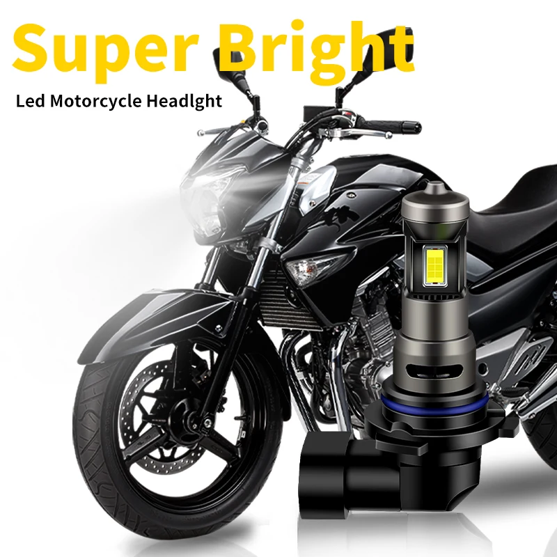 1/2/4PC High Low Beam Lamp CSP 9006 For Yamaha Stratoliner XV1900CTF Deluxe 2010 2011 2012 2013 2014 HB4 LED Motorcycle Headlamp