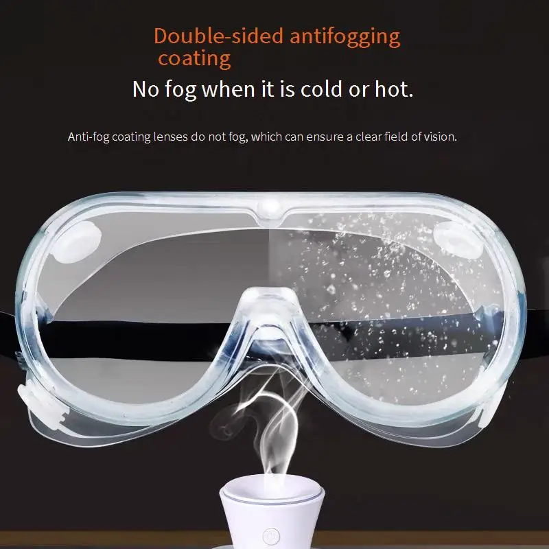 Manufacturer Direct Supply Enclosed Anti-fog Goggles Anti-splash Anti-dust and Multifunctional Protective Glasses