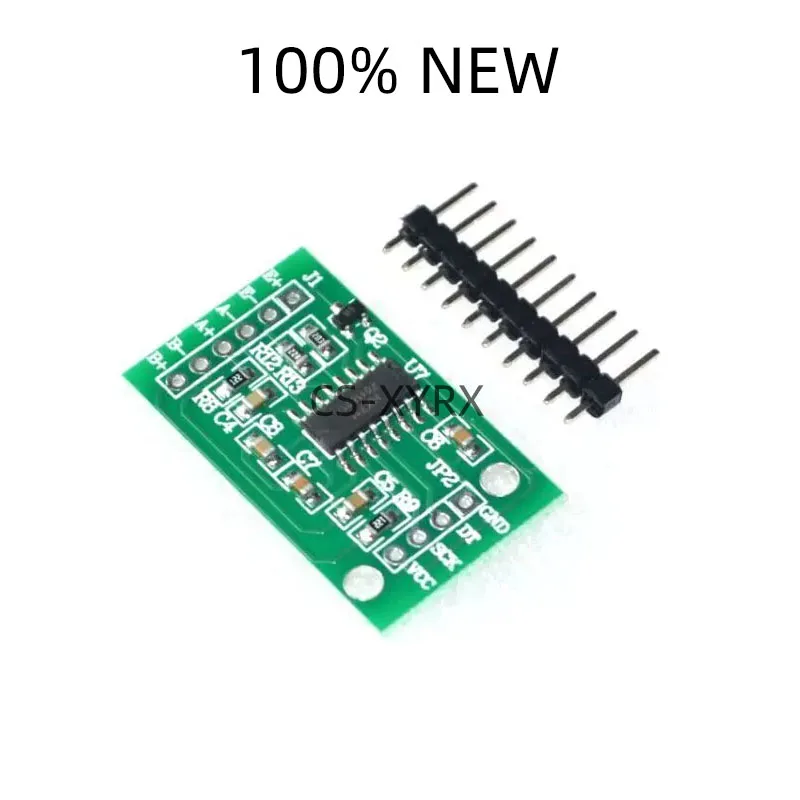 HX711 Module, 24-bit Precision AD Module for Weight Sensors, Pressure Sensor, Compact Size