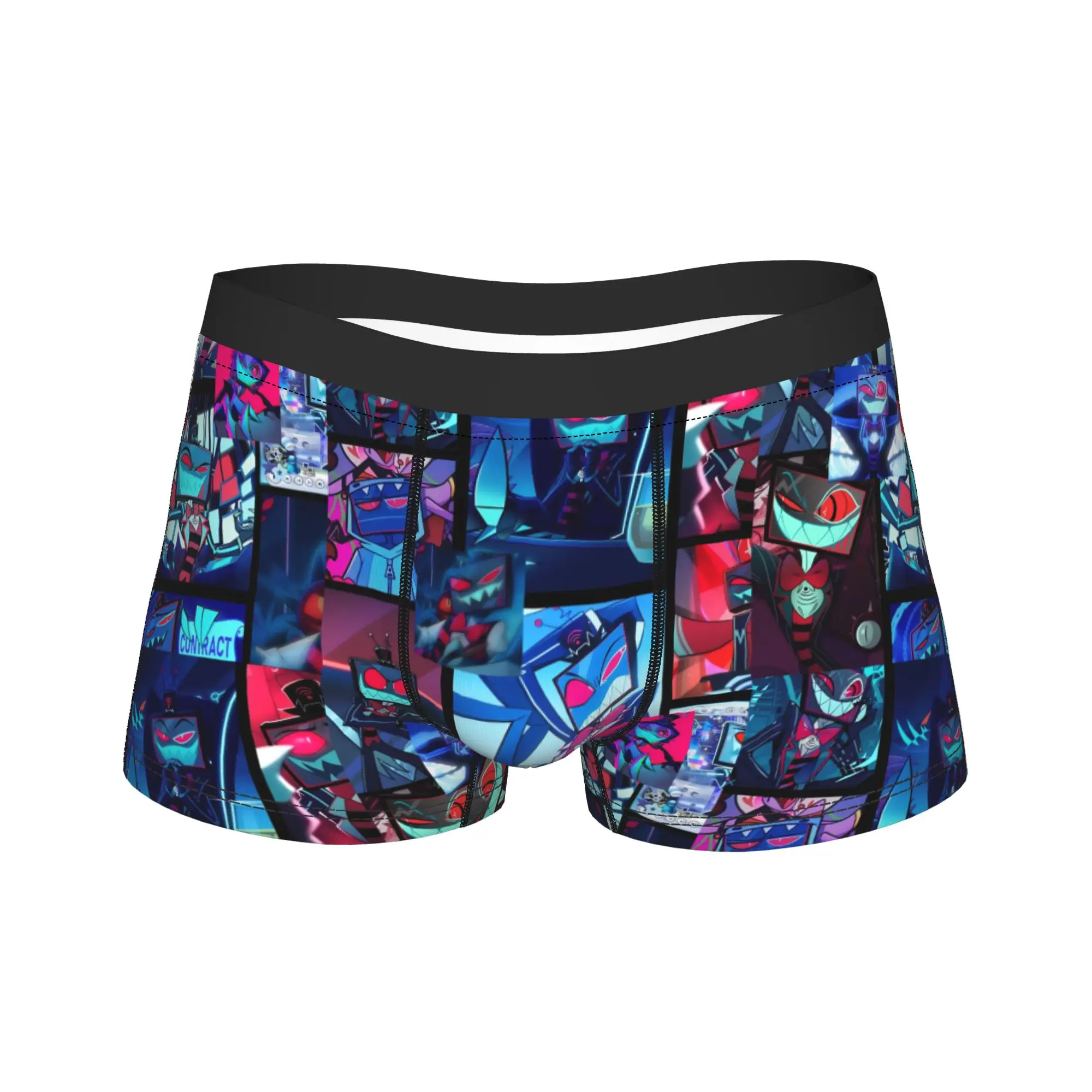 Men Vox Boxer Briefs Shorts Panties Polyester Underwear Hazbined Hotels Male Novelty S-XXL Underpants