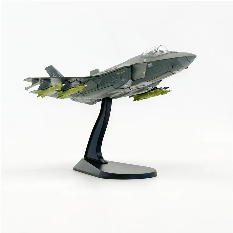دييكاست سبيكة معدنية 1/72 مقياس السلاح الجو النهائي F35 F35A F-35A F-35 طائرة مقاتلة نموذج طائرة لجمع