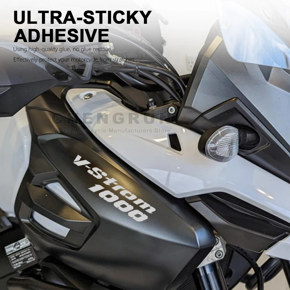 

Наклейки на мотоцикл, водонепроницаемые наклейки для Suzuki V-Strom 1000 В strom Vstrom DL 1000 XT DL1000, аксессуары 2002-2021, наклейки