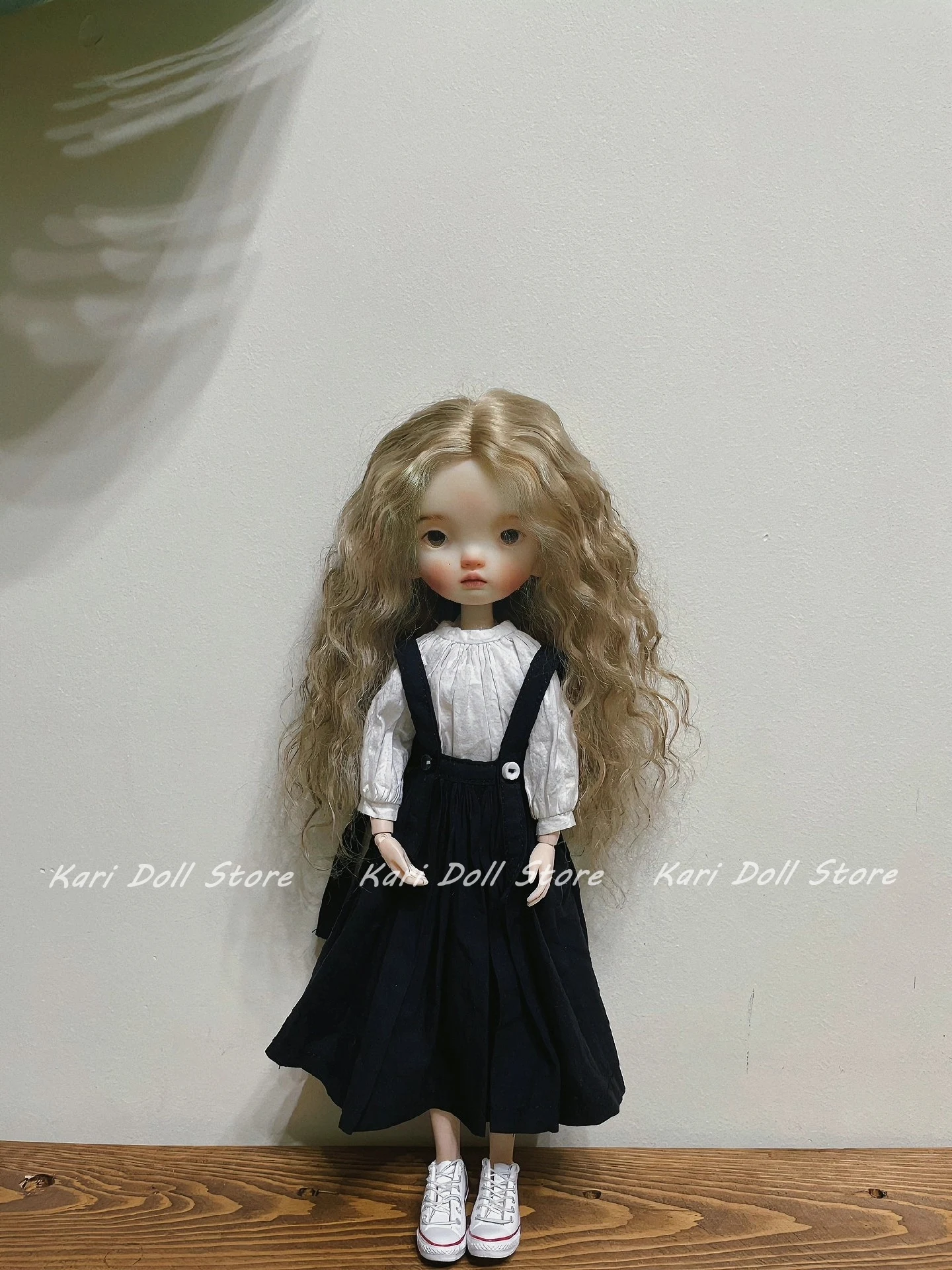 Kari Doll Clothes and skirts 2025 Black and white with sundress set for Landazz Landoudou Doll