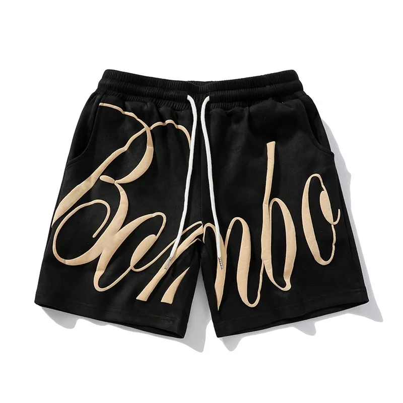 

America Retro Summer Shorts for Men Print Streetwear above Knee Sport Shorts Loose Short Pants Men's Clothing