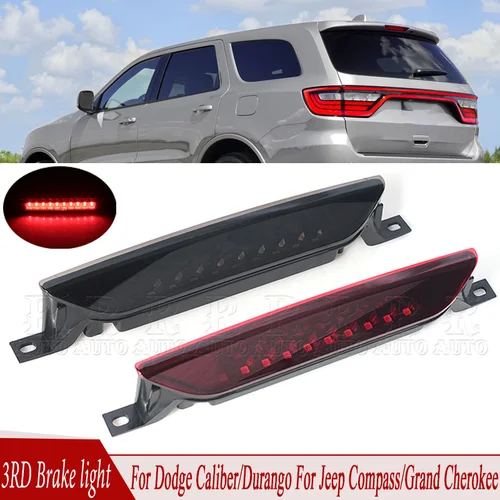 Imagen 1 del producto R-Auto 1 Uds. Luz de freno trasera tercera lámpara de freno alta estilo de coche para Dodge calibre Durango para Jeep Compass Grand Cherokee
