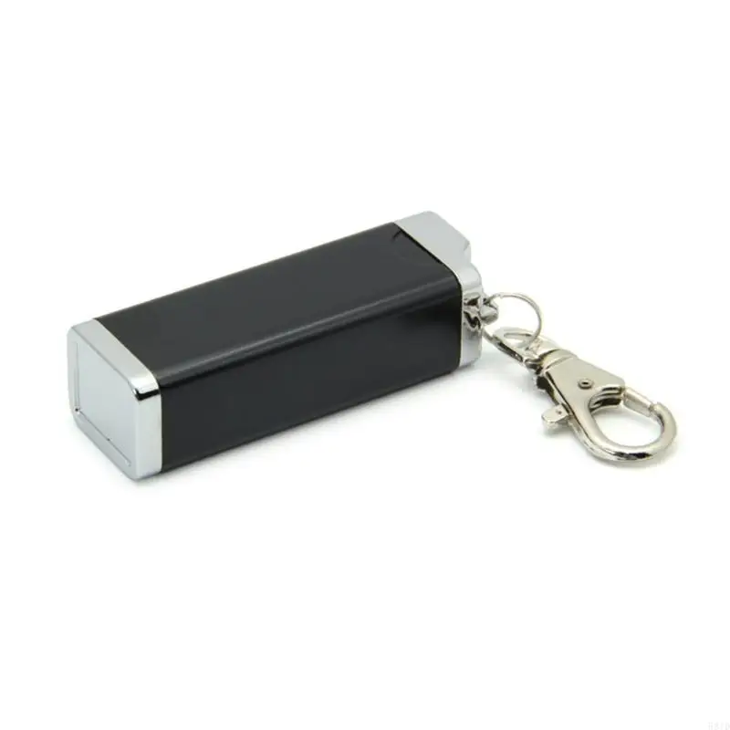 

581D Small Portable Pocket Ashtray Keychain Metal Outdoor Traveling Camping Household
