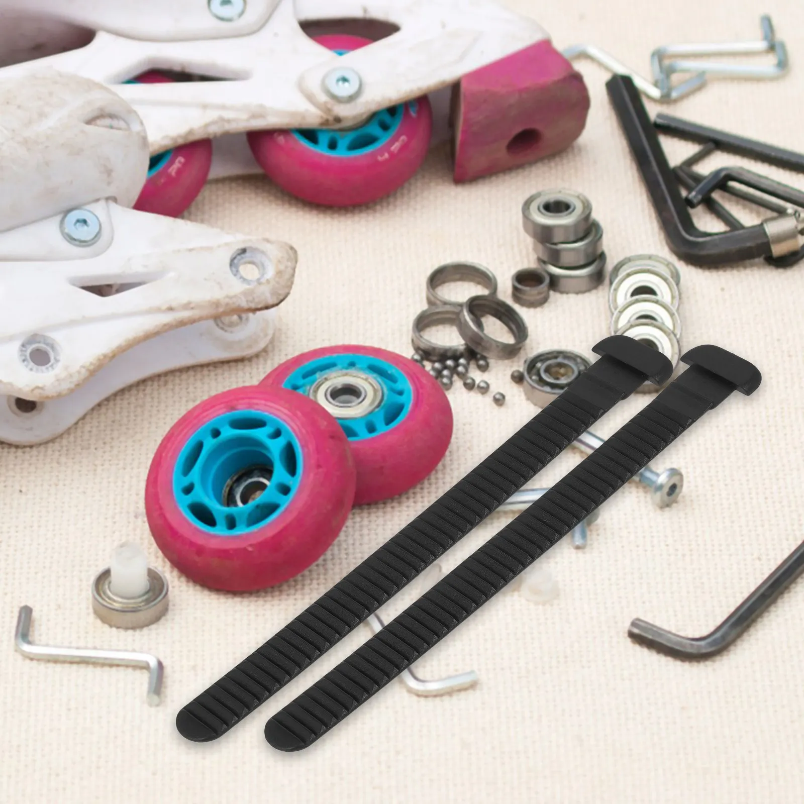 

2 Pcs Skate Accessories Ladder Straps for Skiing Snowboard Binding Boot Buckle Tool