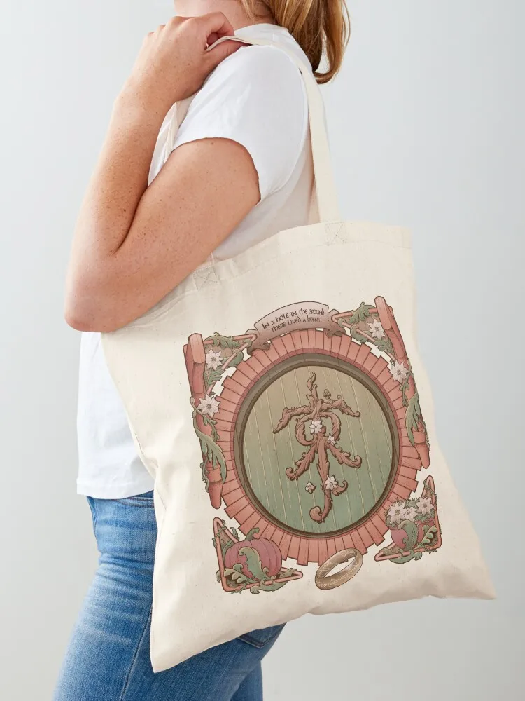 

A Hole In The Ground Tote Bag Women bags eco bag folding Fabric bag Eco