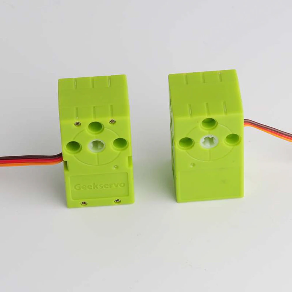 0.7kg Geekservo 360 Degree Continuous Rotation Servo Forward Reverse Green 4.8V-6V PWM Control Compatible With legoeds Microbit