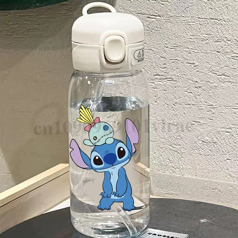 Kawaii Stitch Disney UV DTF Transfer Sticker for Water Bottle Water Cup Transfer Stickers Stitch Waterproof Permanent Adhesive