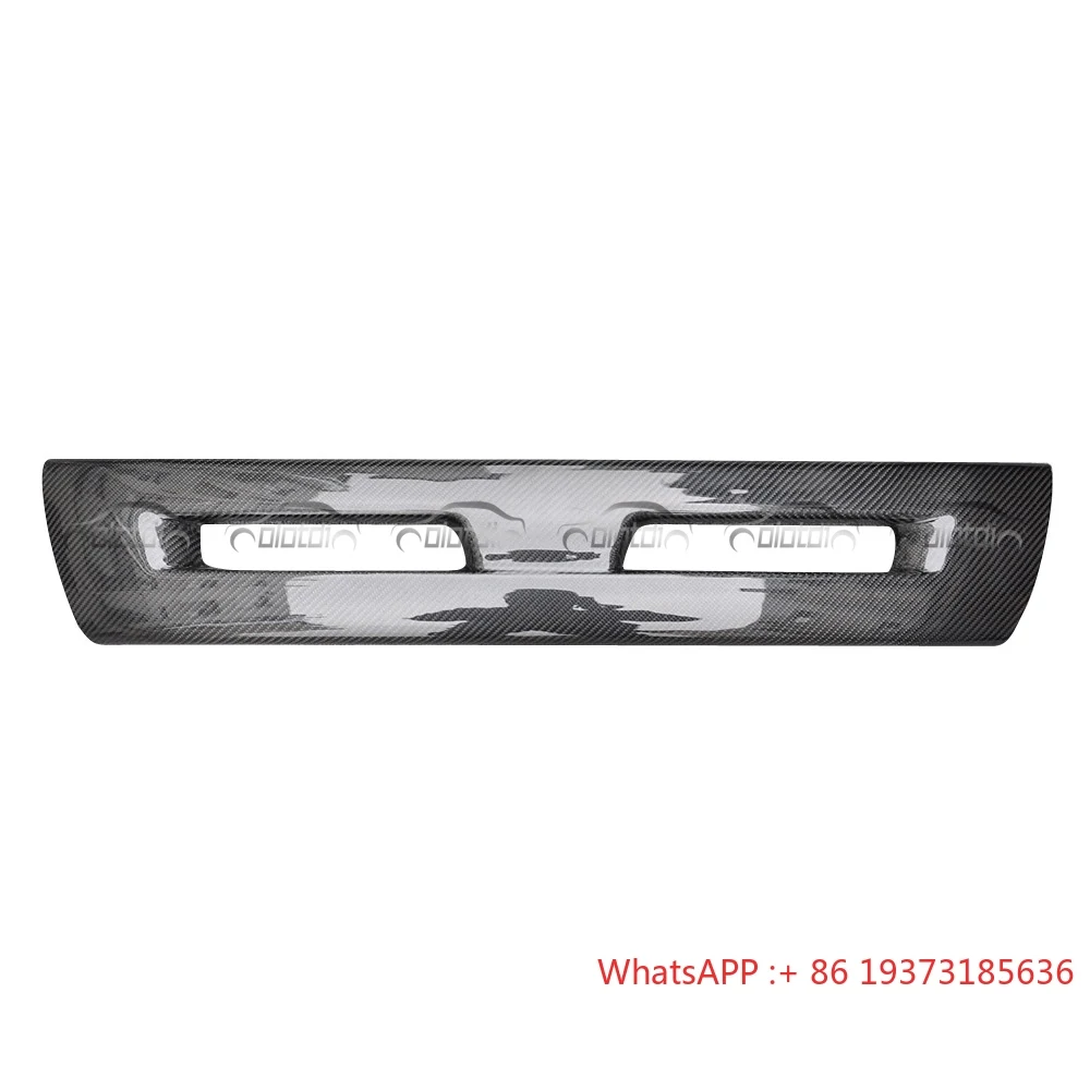 Carbon Fiber Front Bumper Mould Cover License Plate for Mitsubishi Lancer EVO X 10th 10 Lancer Evolution 2008- 2009 Car Styling