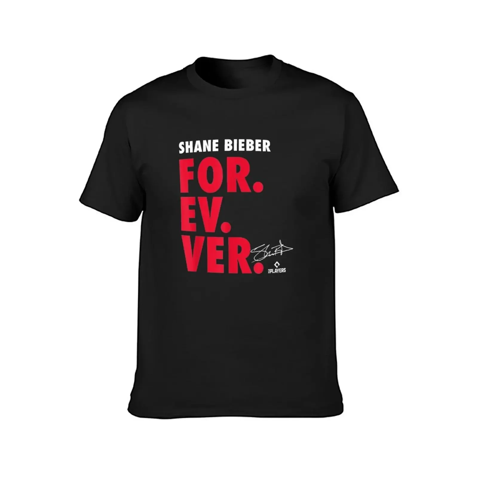 Shane Bieber Forever Baseball Sports Apparel T-shirt heavyweights tees mens funny t shirts