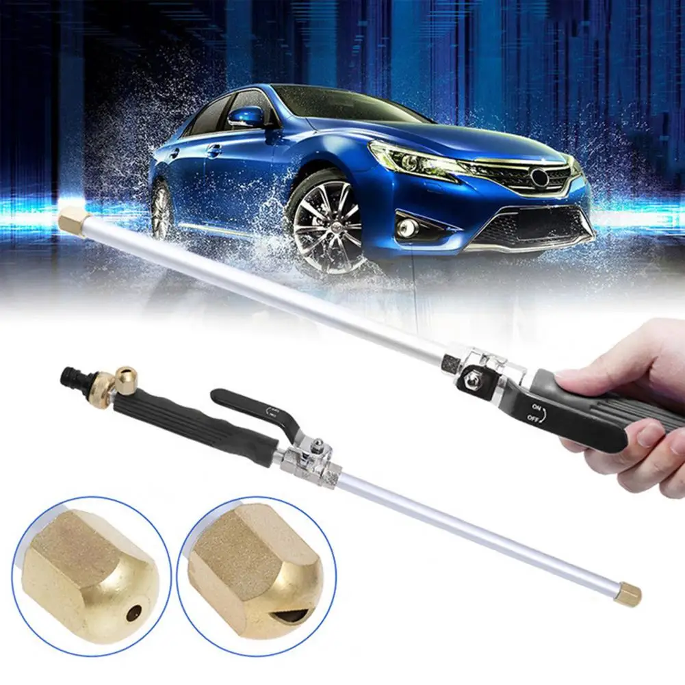 High Pressure Hose Nozzle Car Cleaning Tool Garden Hose Pressure Washer Attachment Jet Nozzle High Pressure Power Washer Tools