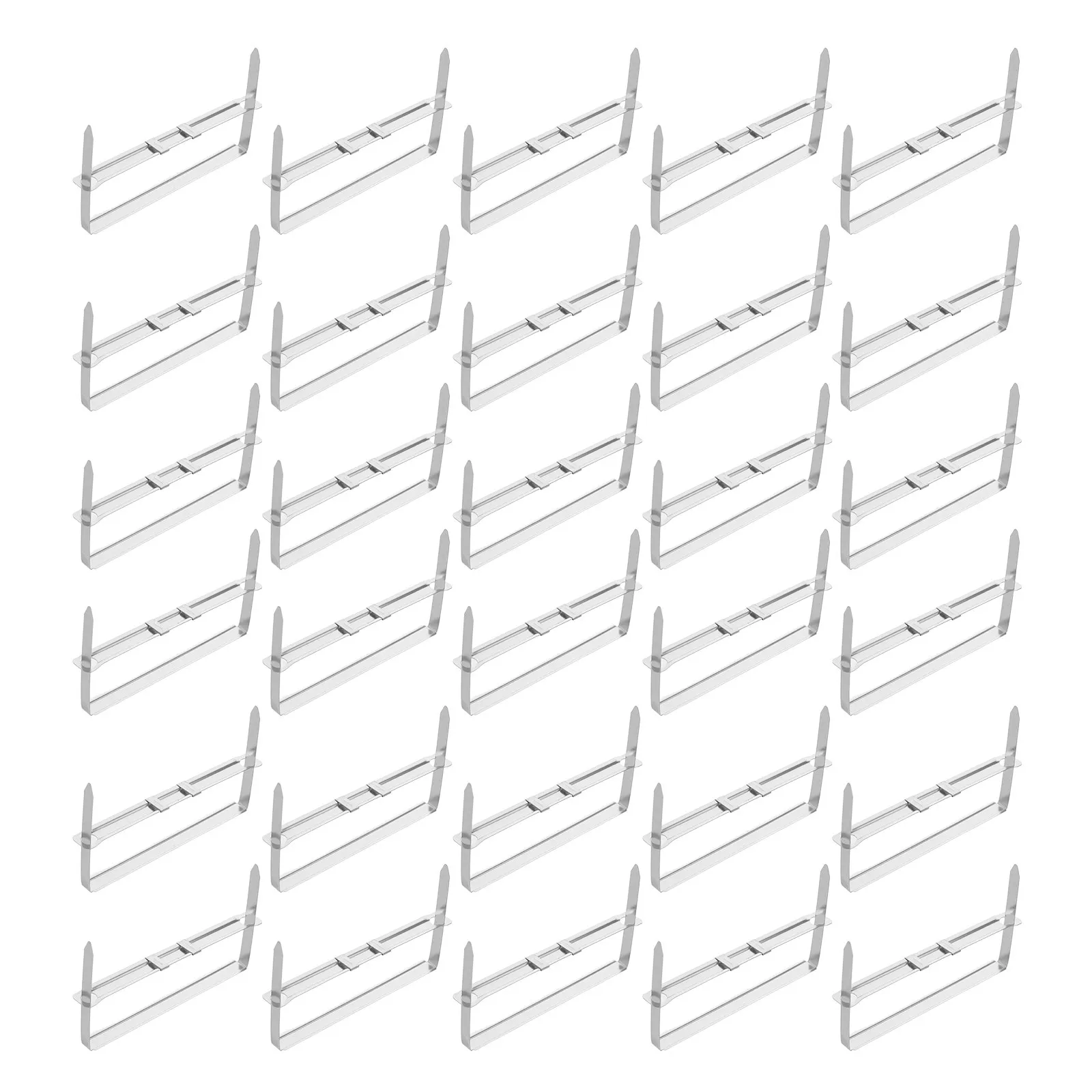 50Pcs 2 Hole Punch Prong Paper Fasteners 3.5 Inch Sturdy Iron Binder Clips for Filing Reports Projects Heavy Duty Document