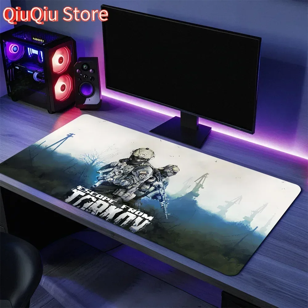 Game Escape From Tarkov Mouse Pad Keyboard Ergonomic Office Rubber PC Non-slip Anti-fray Home Custom Best Price Large Desk Mat