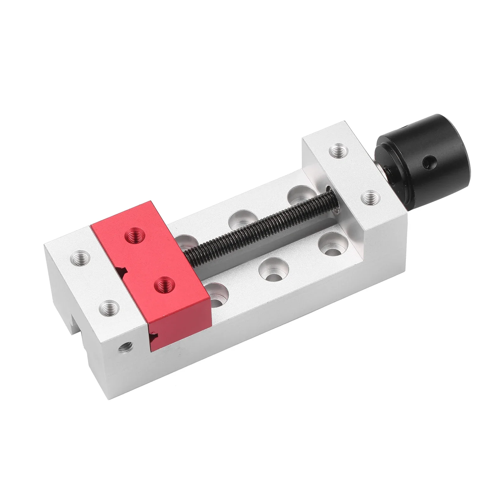 50mm Mini Aluminium Flache Klemme Schraubstock Bohrmaschine Schraubstock Befestigungs Werkzeug Gravur Schraubstock Für CNC Bearbeitung – Detail 7