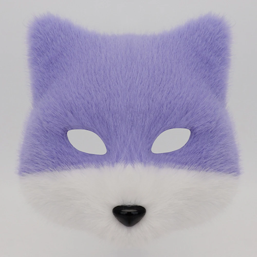 Party Fuchs Maske Hochwertige Fuchs Kostüm Maske Pelzige Tiermaske Nagelneu für Bühnenaufführung Halloween Party Rollenspiele