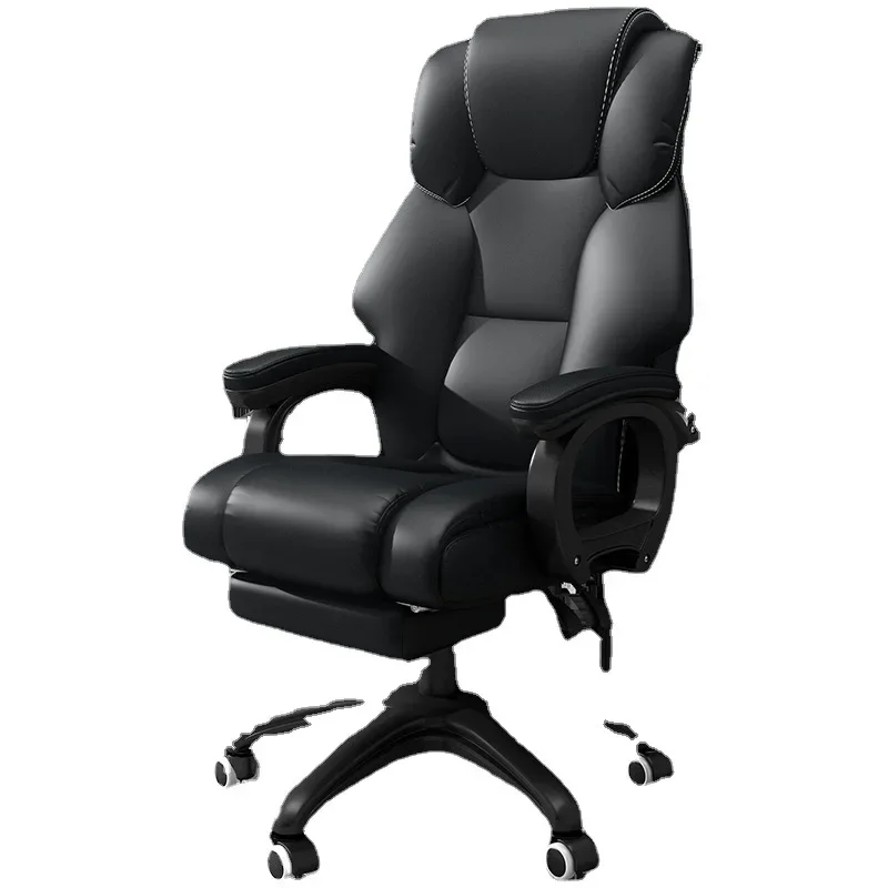 Oversized Office Chair Boss Conference Wheels Lumbar Mobile Executive Leather Ergonomic Chairs Comfort Muebles Luxury Furniture