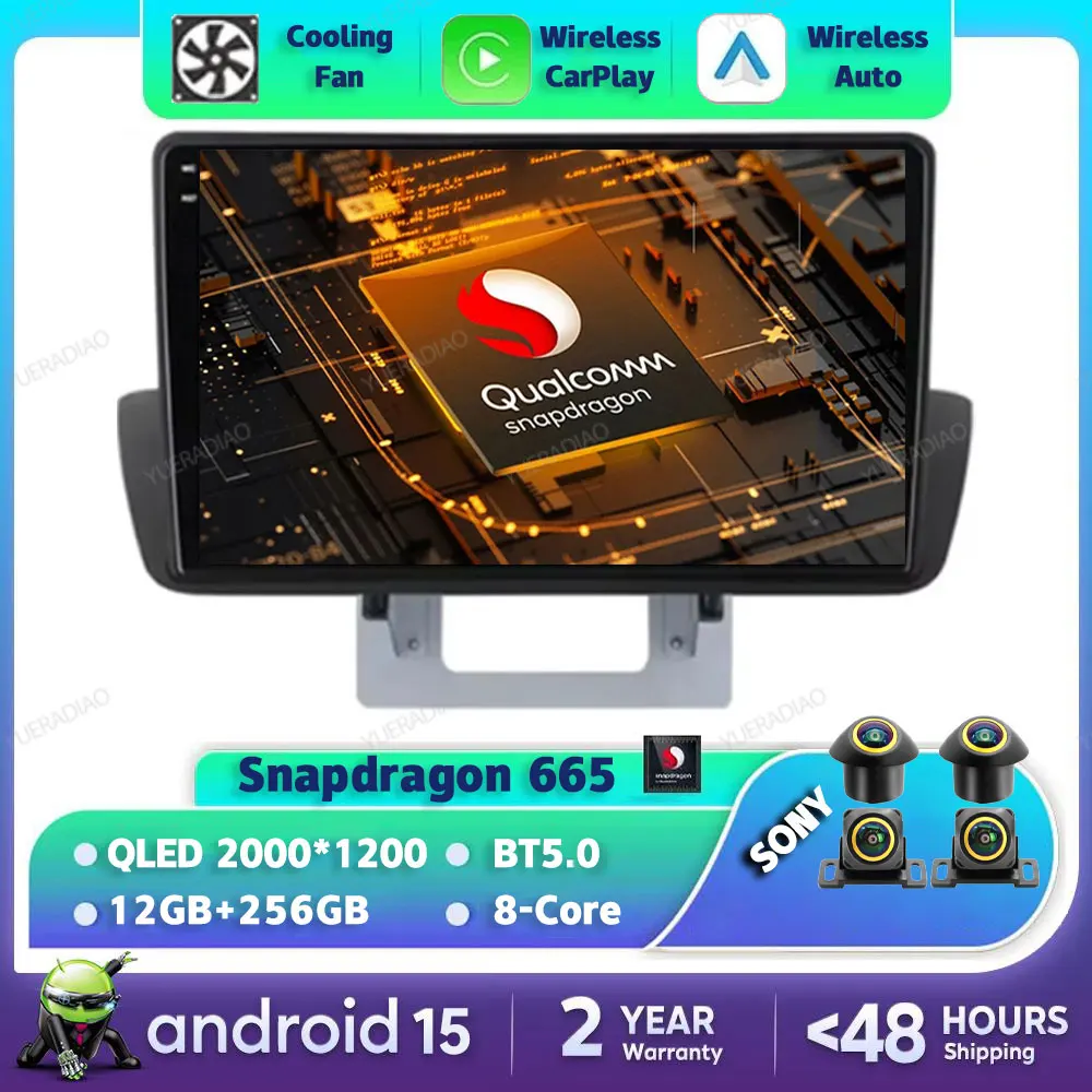 

Android 15 Car Radio For Mazda BT50 2012 2013 - 2018 GPS NAVI 4G WIFI Multimedia Stereo Video Player Qualcomm 2DIN BT Head Unit