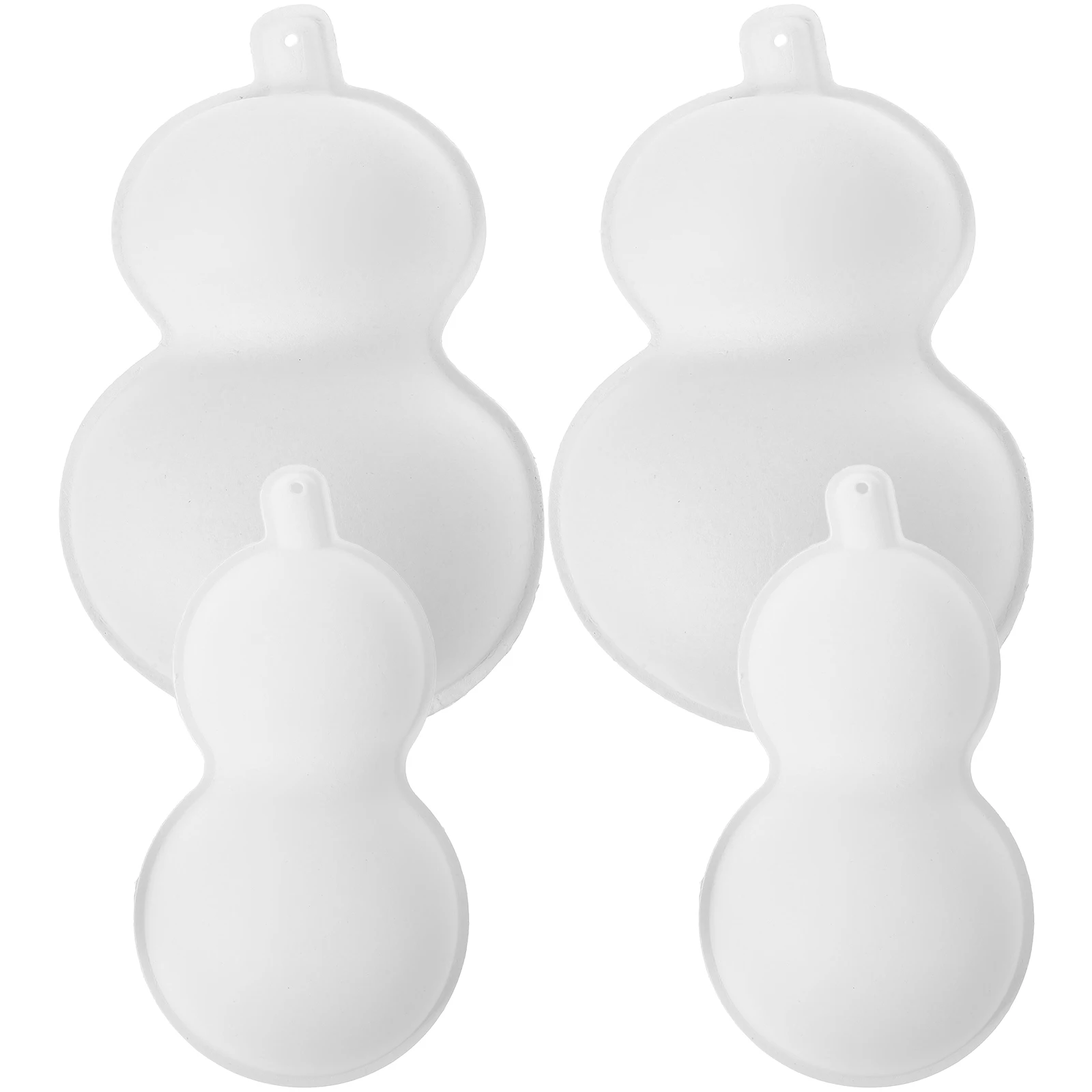 

4pcs DIY Paper Drawing Accessories Masks Kids Adults Painting Materials Paper Diy Accessory Gourd Crafts