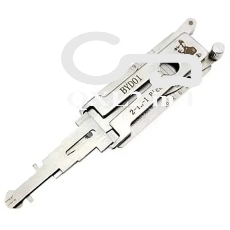 1 قطعة أداة Lishi 2in1 ل BYD01/BYD03/BYD01R/BYD FO/BYD Han /BYD 2 المسار/اختيار ل BYD Han Song L Tengshi فك مجموعة السيارة