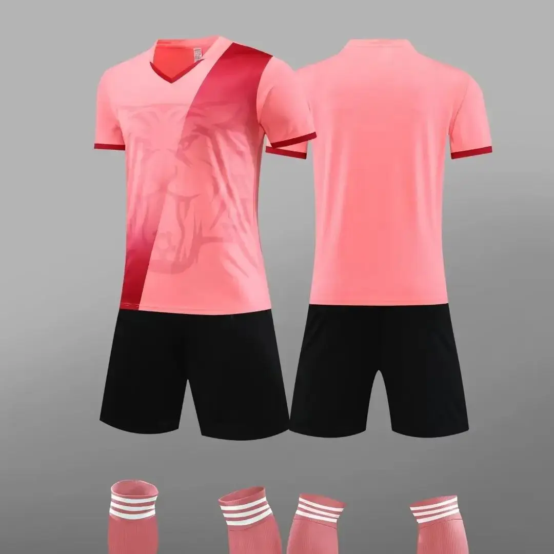 new 24 25 boy girl  Fans Football shirt  men and kids home away games Soccer Jerseys kits Short Sleeve uniform training wear7707