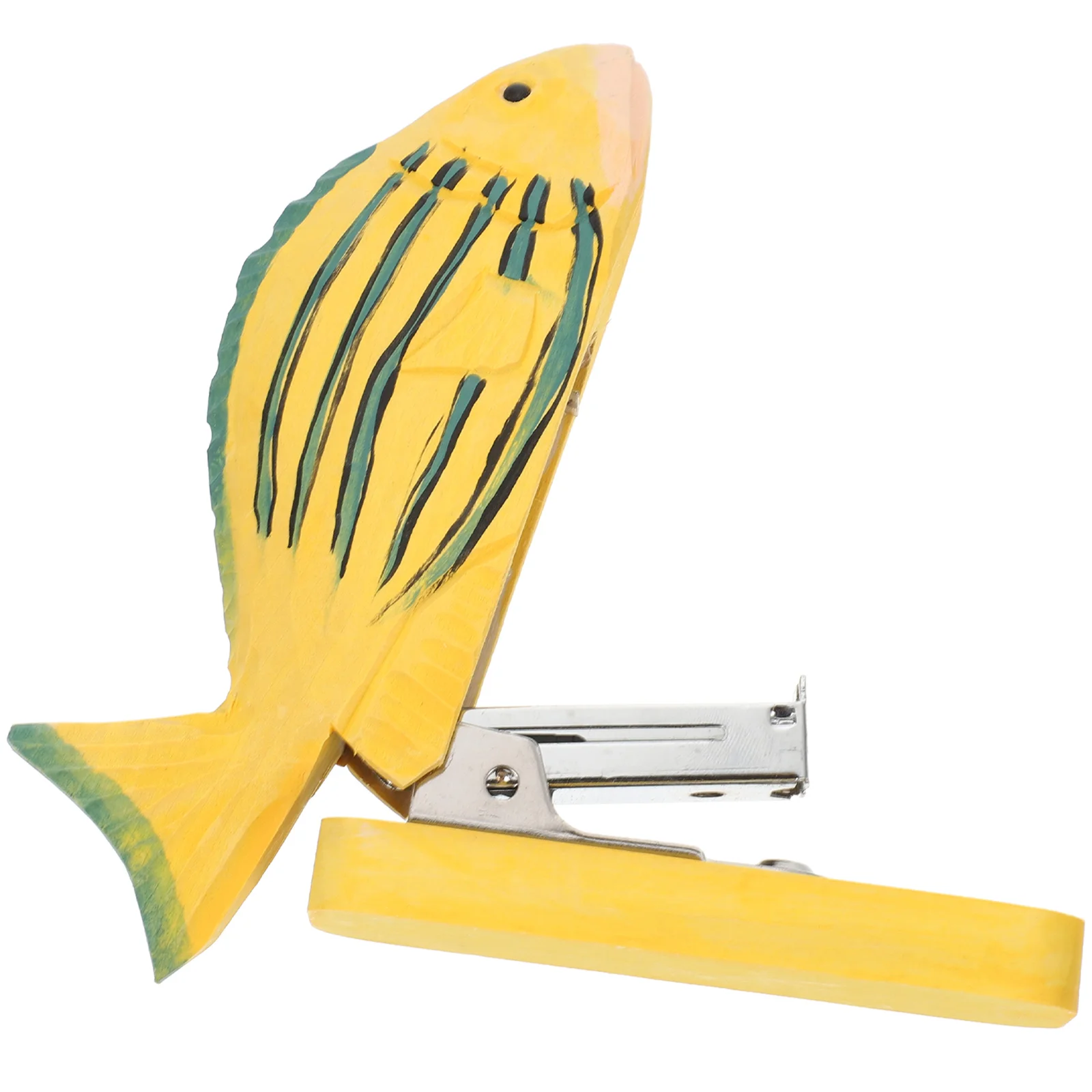 Animal Stapler Home Funny Reusable Paper Cartoon Portable Desktop Stapling Tool Mini Wooden Staplers Stationery