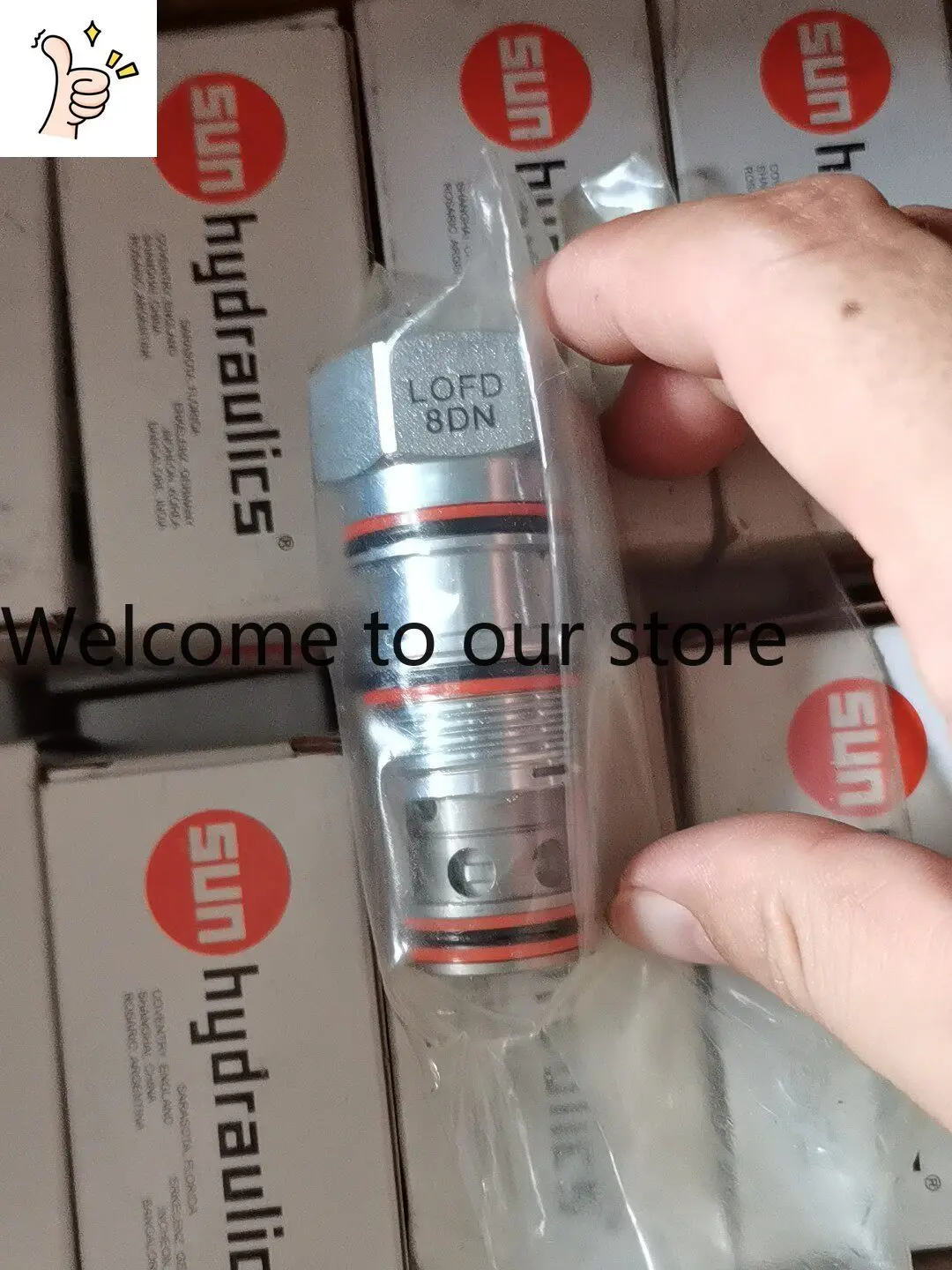 SUN Cartridge Valve Logic Valve LOFD-8DN, Brand New Original Genuine, Like To Shoot