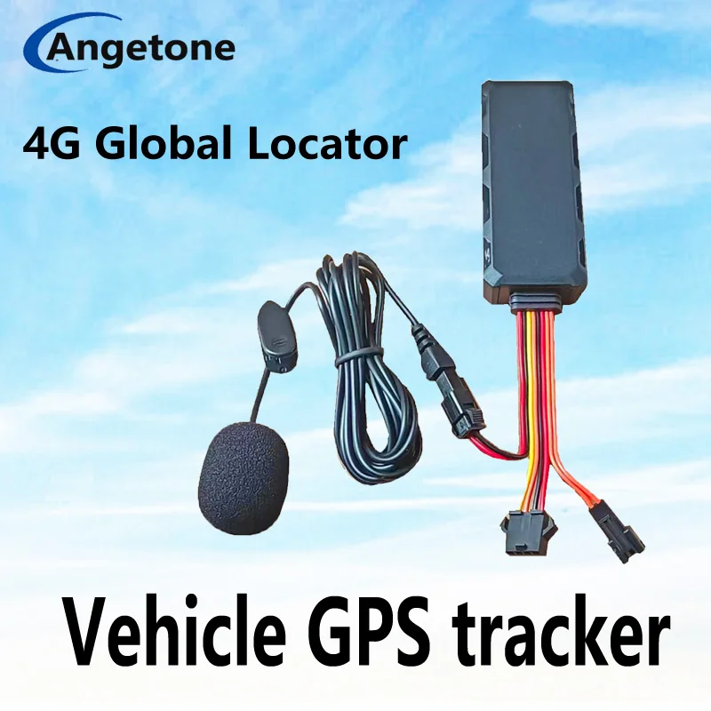 Vehicle-mounted GPS positioning tracker, automobile, motorcycle, electric truck, anti-theft alarm, remote control, satellite tra