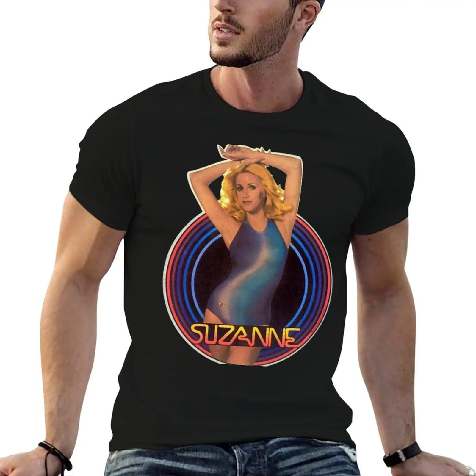 

Suzanne T-Shirt anime t shirts for man graphic t shirts for man cotton t shirts high quality T-Shirt