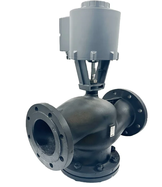 شفة نهاية DN50-DN500 التحكم الهيدروليكي التحكم في التدفق صمام التحكم الآلي منظم كهربائي صمام تنظيم الضغط