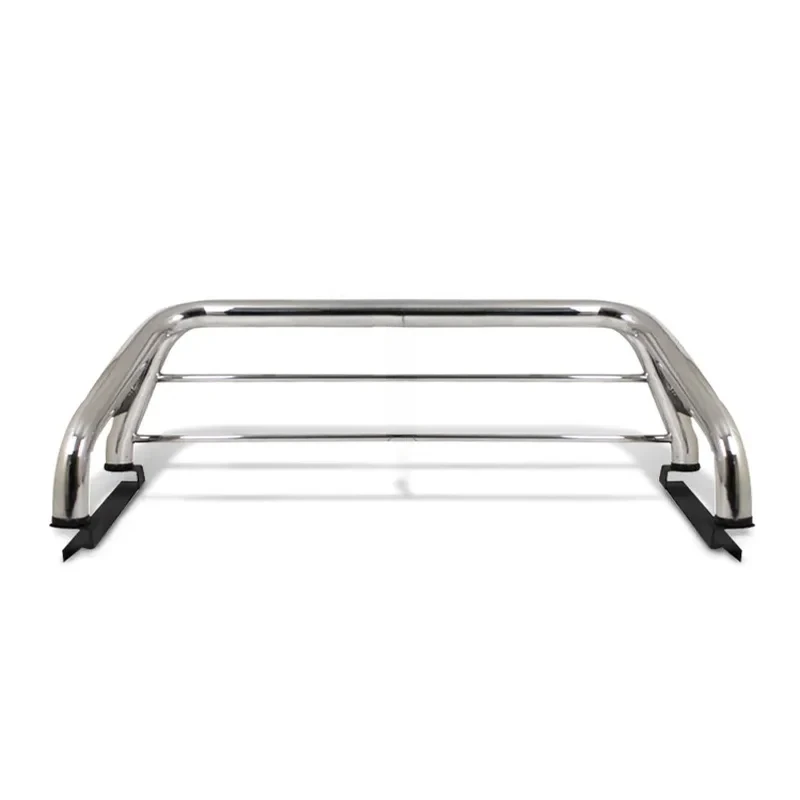 

Factory Hot Selling Universal Premium Quality Stainless Steel Roll Sport Bar With Brake Light