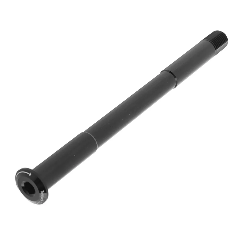 Eje pasante aluminio horquilla hueca ligera para bicicleta