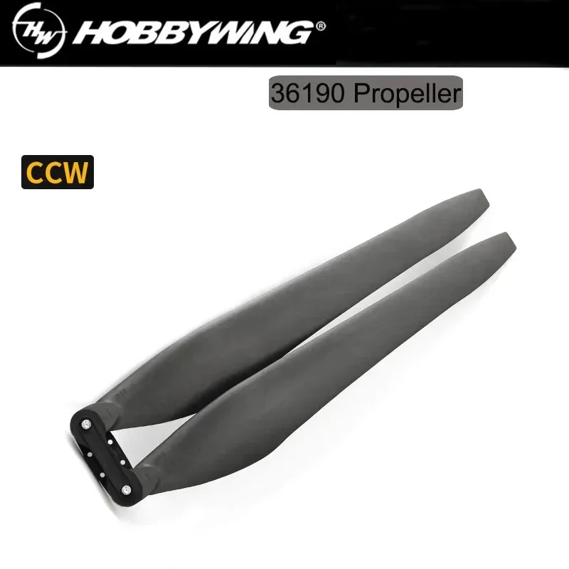 Hobbywing-hélice plegable de aviación para Motor X9 PLUS, Original, FOC 36190, 36 pulgadas, Material compuesto, CW, CCW