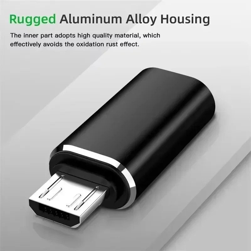 USB Type C To Micro USB Android Adapter Connector for Phone Tablet Micro USB Male To Type C Female Converter for Samsung Huawei - náhled 6