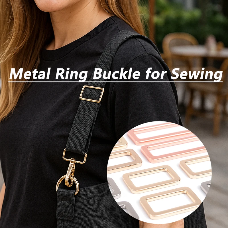 

5/10/20Pcs 20-50mm Bag Metal Ring Clasp Knapsack Waistband Tri Glide Buckle Webbing Straps Belt Hooks DIY Hardware Accessories