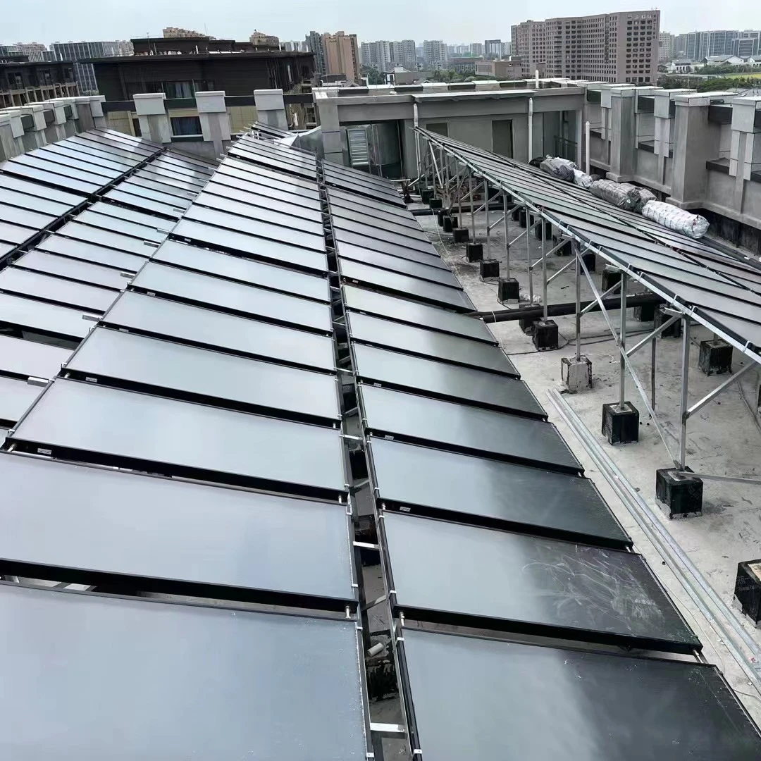 2026 Flat Plate Solar Collector Water Heating System Split Pressurized Solar Panel Heater for Hot Water Supplypromote sales