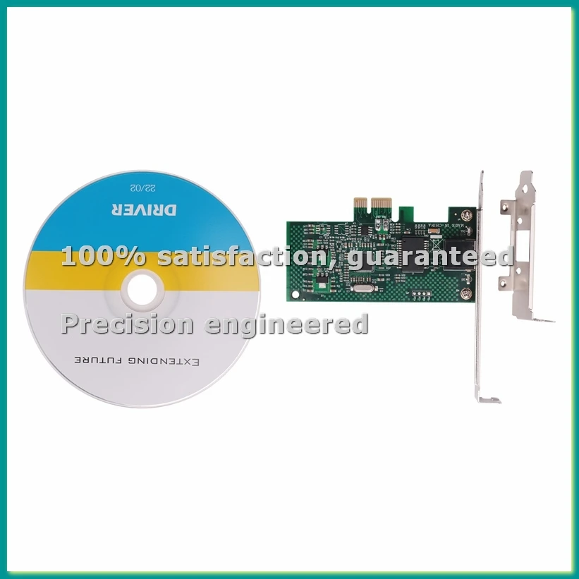 

Сетевой адаптер PCI-E Gigabit для настольных ПК с чипсетом 82574L NIC-TCES