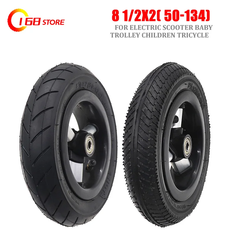 

8 1/2x2 (50-134) Tyres Inner Tube 1/2*2 Tyre for Electric Scooter Baby Trolley Children Tricycle